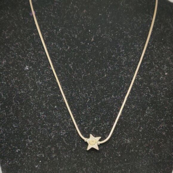 Star 925 sterling silver necklace - Picture 1 of 3
